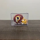 DON WARREN "HOGS" Signed Mini Helmet Washington Redskins