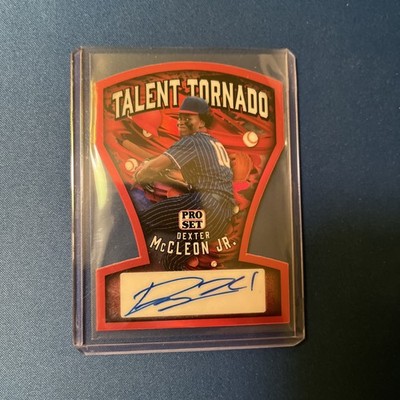 2026 PRO SET METAL DEXTER MCCLEON JR TALENT TORNADO AUTO 1/1 