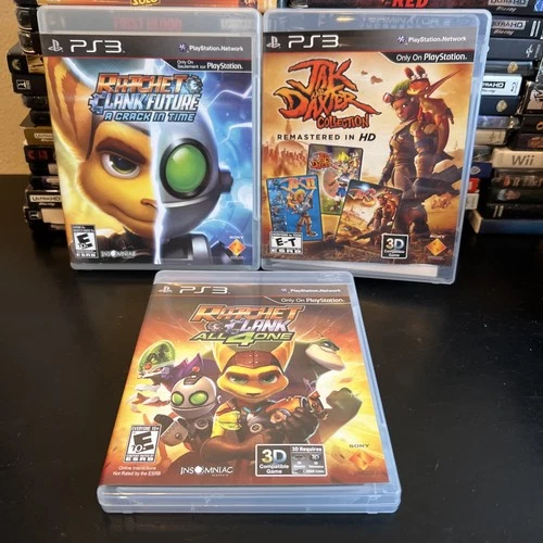 New ListingJak & Daxter Collection  5 Games PS3 ~ with Manuals Ratchet, And Clank Future