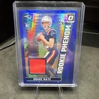 2024 Panini Donruss Optic - Rookie Phenom Drake Maye #RPB-DME Blue Hyper...