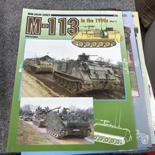 Concord Mini Color Series 7511 M-113 In The 1990s Part 1, PB Book Carl Schulze