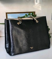 Image of Dune London Black Textured Shoulder Bag Brand New Without Tags