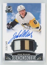 2019-20 UD The Cup Patch RPA John Marino RC Auto 219/249 #125