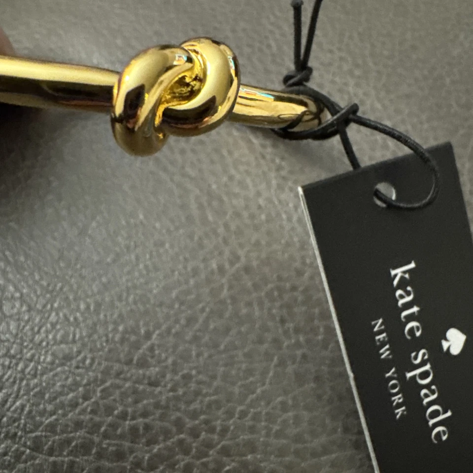Brazalete Brazalete Kate Spade Oro Marineros Nudo Bisagra Mujer Chapado en Oro Metal NUEVO Foto 2 de 4