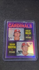 2013 Topps Heritage - Chrome Rookie Stars Shelby Miller, Trevor Rosenthal #HC96