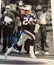 TY LAW PATRIOTS JSA COA signed 8x10 spotlight photo auto autograph HALL OF FAME