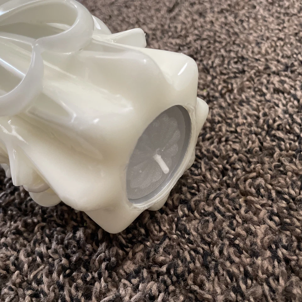 Vela Lillian Rose Unity | Doble Corazón | Vela de Boda Blanca  Foto 2 de 4