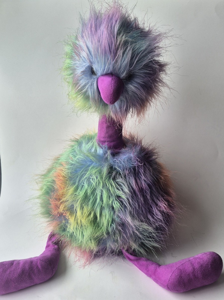 Jellycat London Rainbow PomPom Bird 13