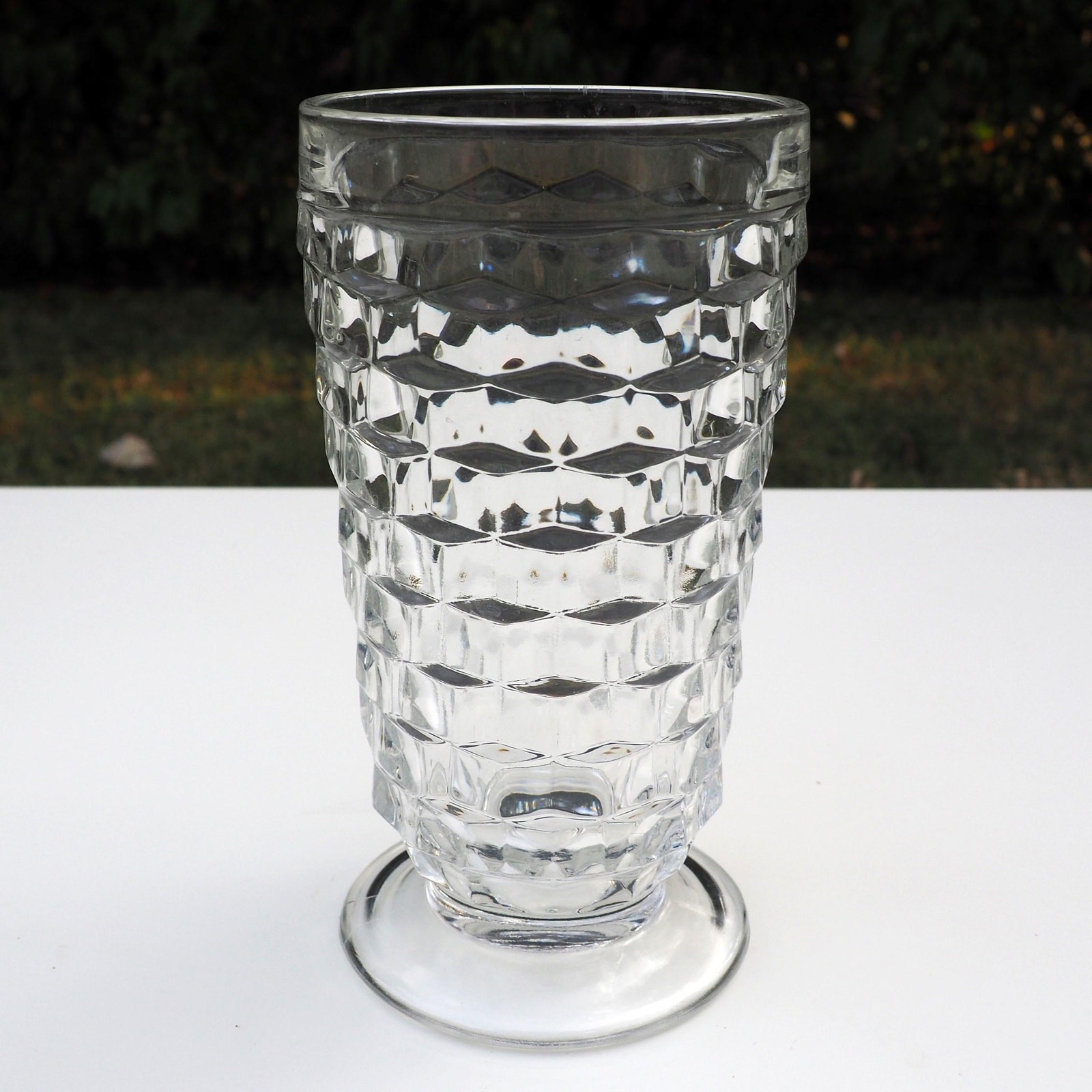 Indiana Glass Whitehall Colony Clear 14oz Iced Tea