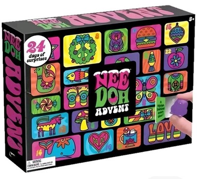 Needoh Advent Calendar 2026 24-Day Countdown Blind Box Toy Gift