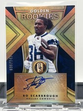 2018 Panini Gold Standard #GR-BS Bo Scarbrough Golden Rookies Autographs #/149