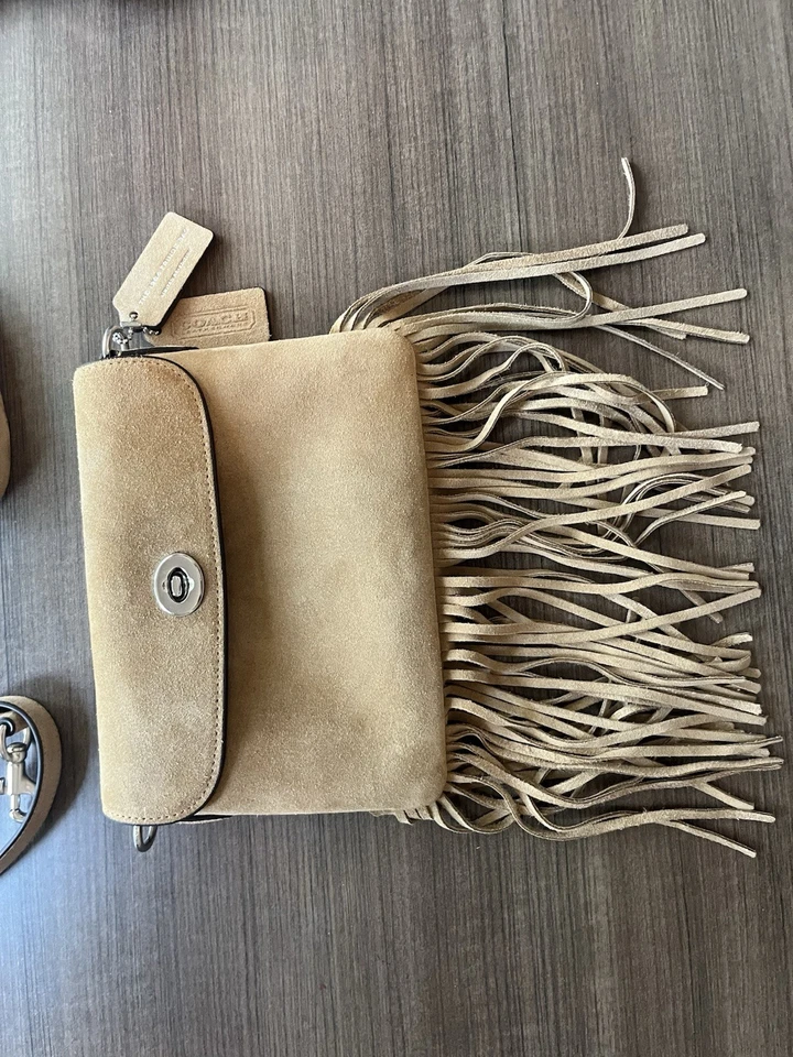 Bolsa com franjas Coach 1964 - Imagem 4 de 4