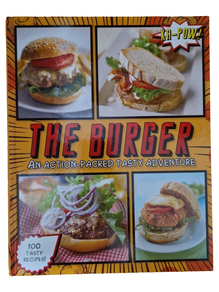 Livre de Cuisine Burger 100 Recettes Street Food BBQ Anglais - Photo 1/1