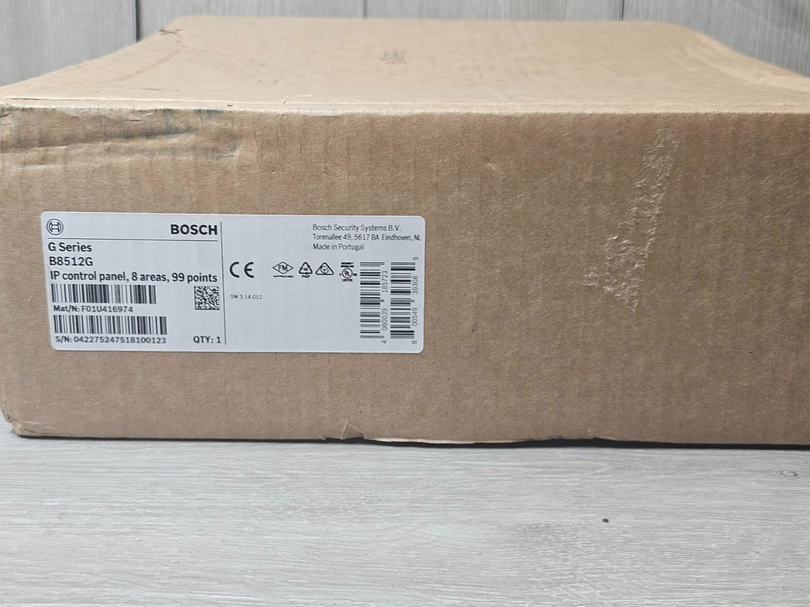 Bosch B8512G IP Control Panel G Series 32 Areas 599 Points New Sealed