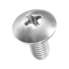 Machine Screws Phillips Head(M5-0.8x10) 100Pcs, Silver