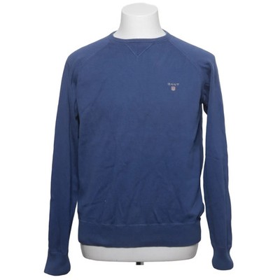 GANT, Sweatshirt, Größe: M, Blau, Baumwolle, Einfarbig, Herren #6wI