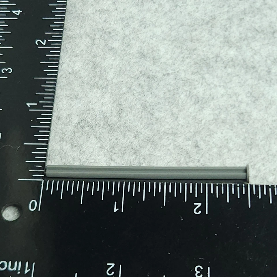 LEGO Technic Axle 8L with Stop 55013 Dark Bluish Gray Lot of 4 Genuine Used - Image 3 of 4