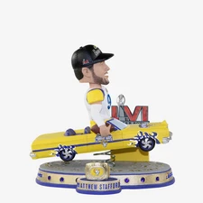 Matthew Stafford Los Angeles Rams Low Rider Super Bowl Bobblehead NFL Football