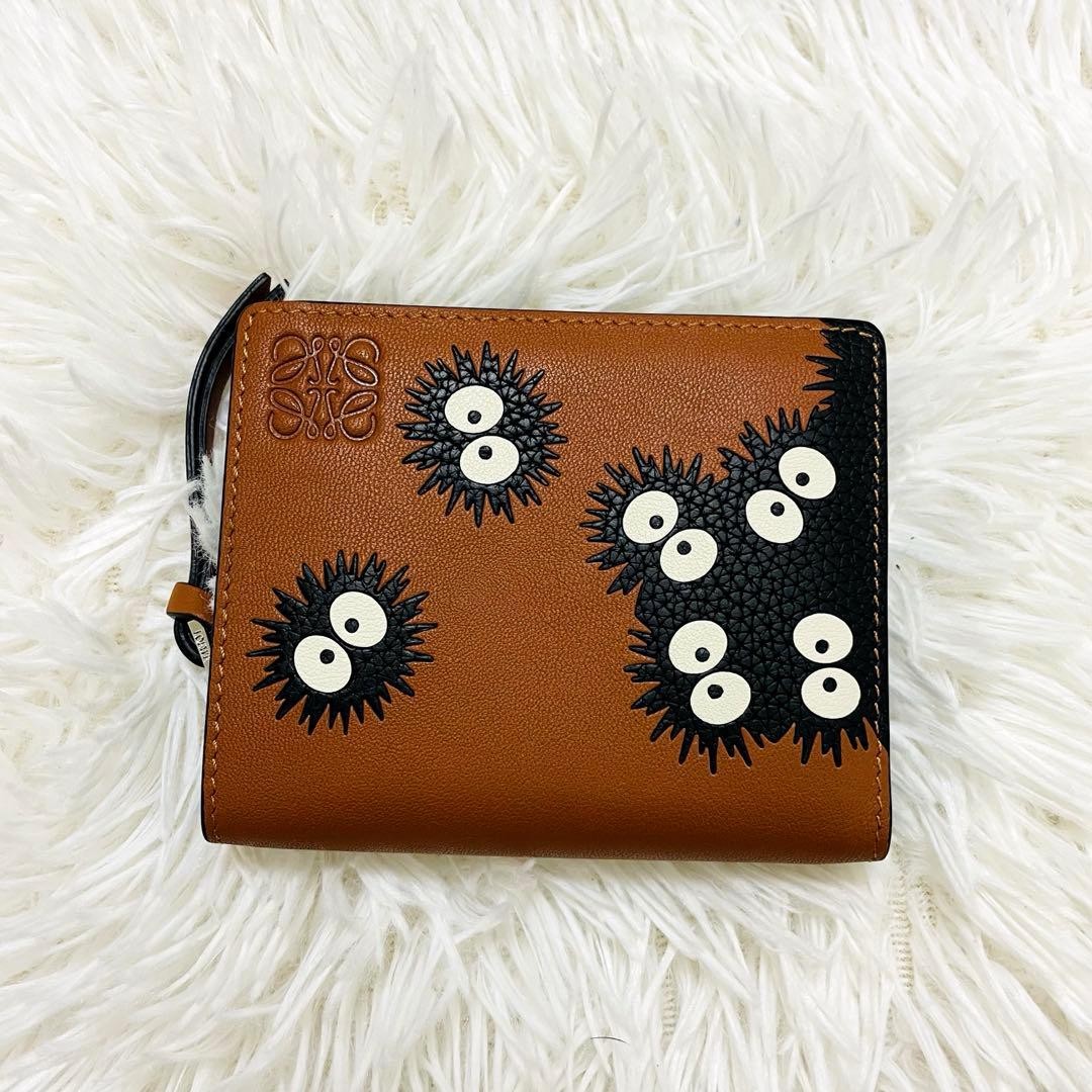 Loewe x Studio Ghibli Spirited Away Susuwatari Folded Wallet Brand