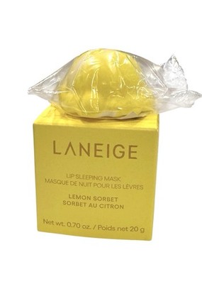 LANEIGE Lip Sleeping Mask LEMON SORBET 20g + Matching Topper Limited Edition NEW