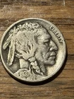 1920 D Buffalo Nickel VG-F  "Actual Coin Pictured