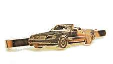 Krawatten-Klammer, -Halter, Mercedes-Benz, "SL-Klasse", Serlingsilber 925,  Top
