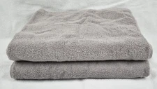 Amazon Basics Gray Bath Towels / Set of 2 / 30”x54" / 100% Cotton
