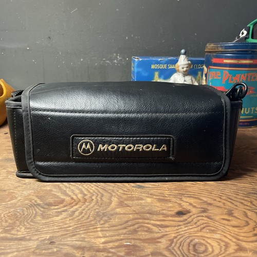 Vintage Motorola Mobile Telephone Portable Brick 1980s Tested Works - Photo 5 sur 8