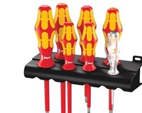 Screwdriver: Insulated-Set; Insulated; Phillips,Slot; 1 - WERA.160I/7 | EU Stock