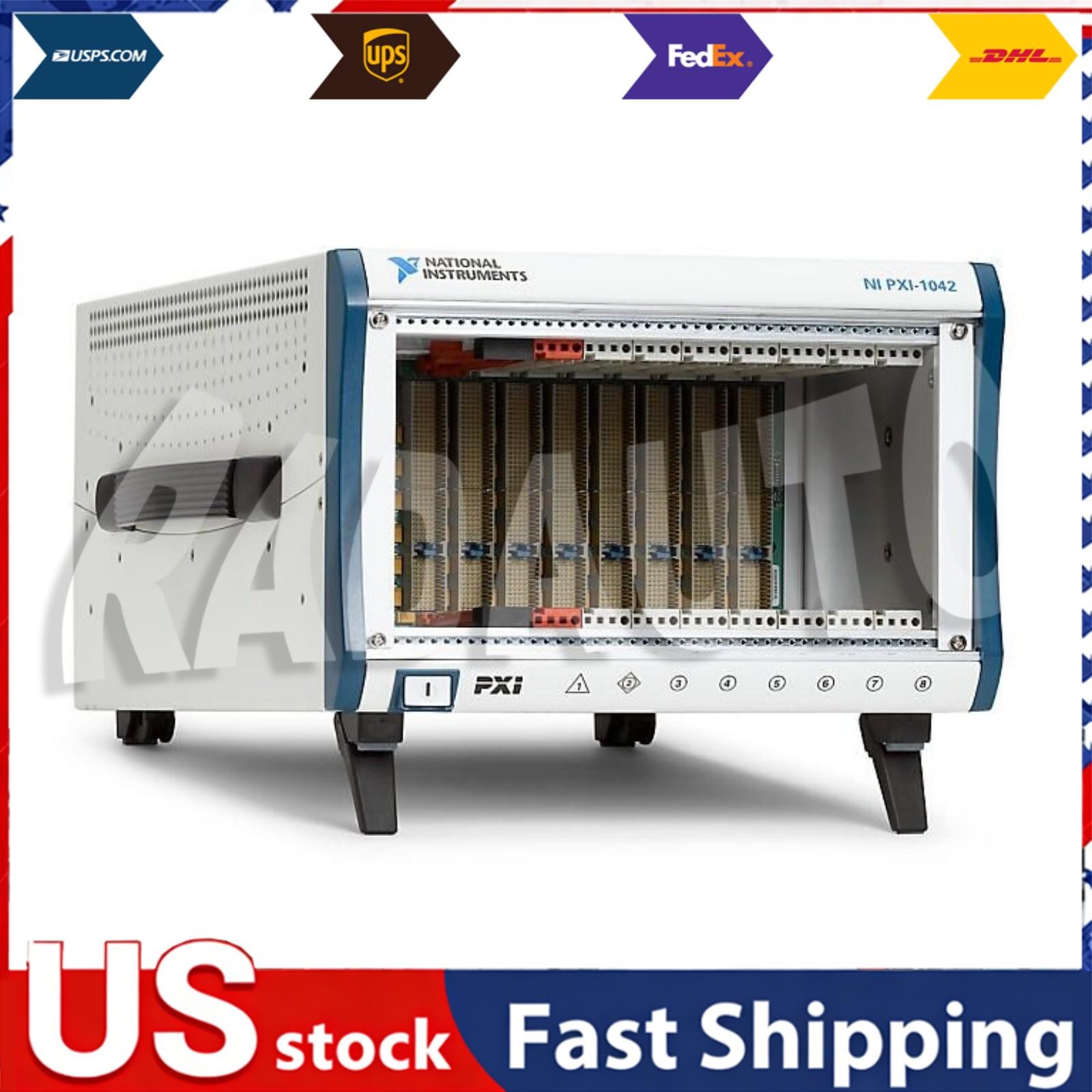 US Free TAX NEW NI PXI-1042 PXI1042 8-Slot, Universal AC.