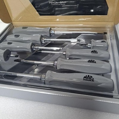 Mac Tools 2025 STEALTH Limited 8-teiliges Schraubendreher-Set grau extremer G...