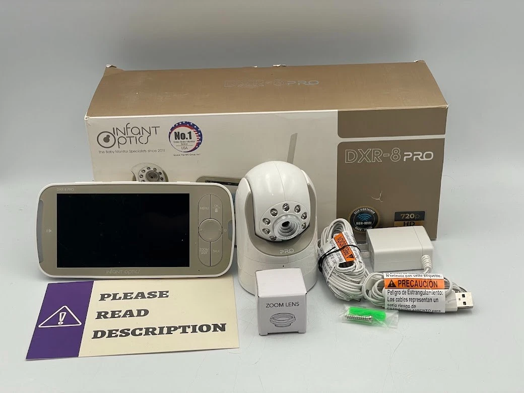 Infant Optics DXR-8 PRO Baby Monitor With 5" Screen HD 720p Resolution and ANR
