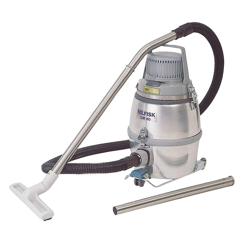 Nilfisk 3.25 Gal Cleanroom Dry Vacuum with ULPA Filter and 1-1/4 Inch Hose