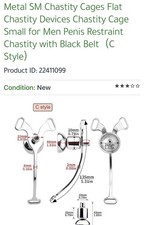 Stainless Steel Male Chastity Device Inverted Cage Men Sissy Locking Belt CC631