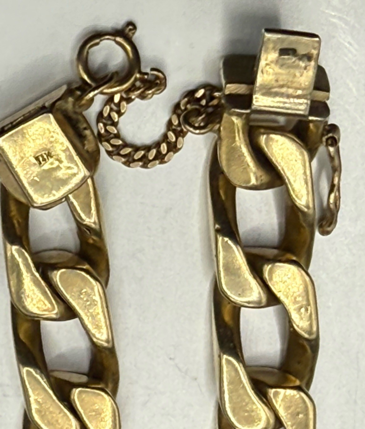 Men’s Solid 14k Gold Bracelet - image 4