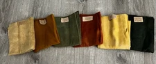 PRIMITIVE GATHERINGS Hand-Dyed Wool Bundle Lot Fat Quarter pieces - Neutrals