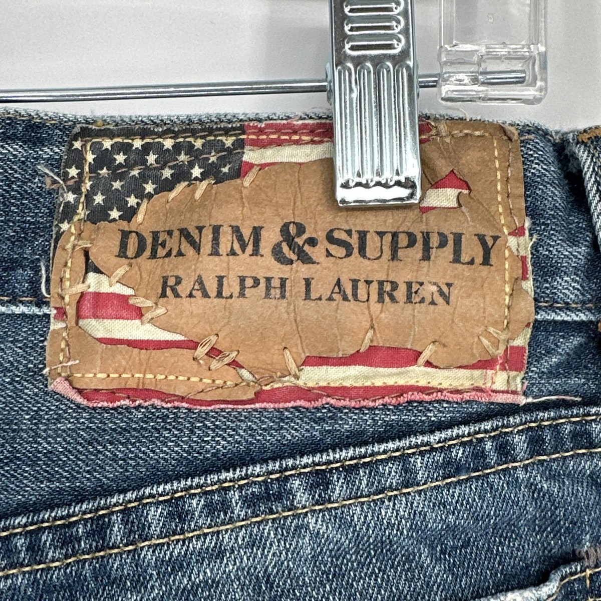 Denim & Supply Ralph Lauren Jeans Mens 32x34 Blue Bootcut
