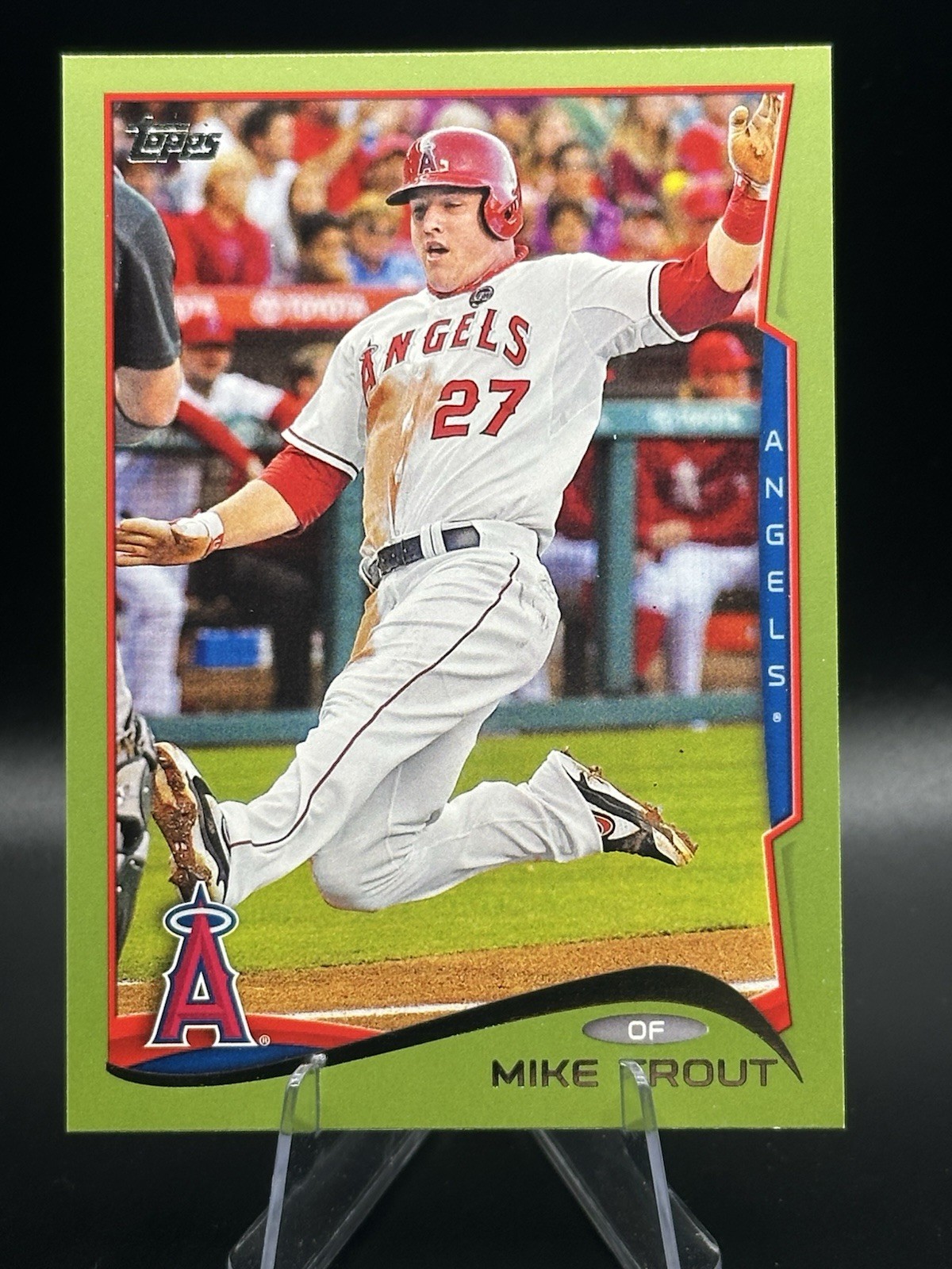 2014 Topps - Mike Trout #1 Green CLEAN 🔥🔥