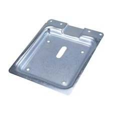 Global Link Baggage Lock Mounting Plate,  4-1/2" x 5-3/4", Zinc
