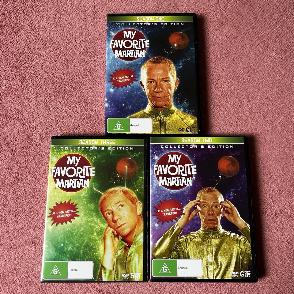My Favorite Martian The Complete Series DVD Seasons 1-3 Region Free / 0 Boxset - Image 2 of 4