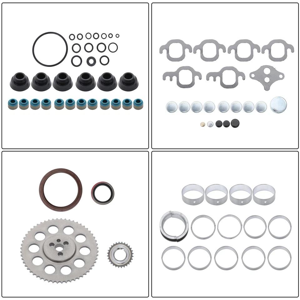 Kit de reconstrucción Master Engine para Chevrolet C1500 K1500 1996 1997 1998 4,3 L V6 OHV Foto 2 de 4