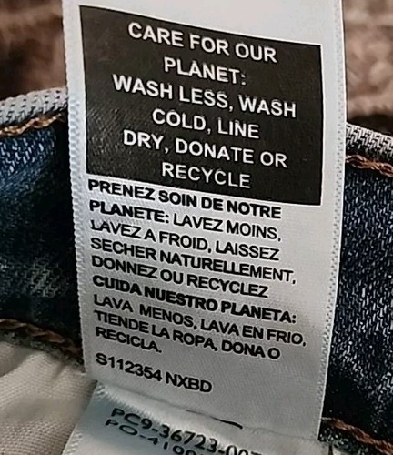 Denizen From Levi's Damen Boyfriend 4/27 Jeans Medium Wash Denim Distressed - Bild 7 von 10