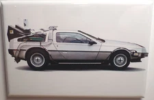 Back to the Future 2" x 3" Refrigerator Locker MAGNET Lloyd Fox Delorean