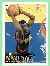 1994-95 Fleer Basketball Robert Pack #59 Nuggets👍