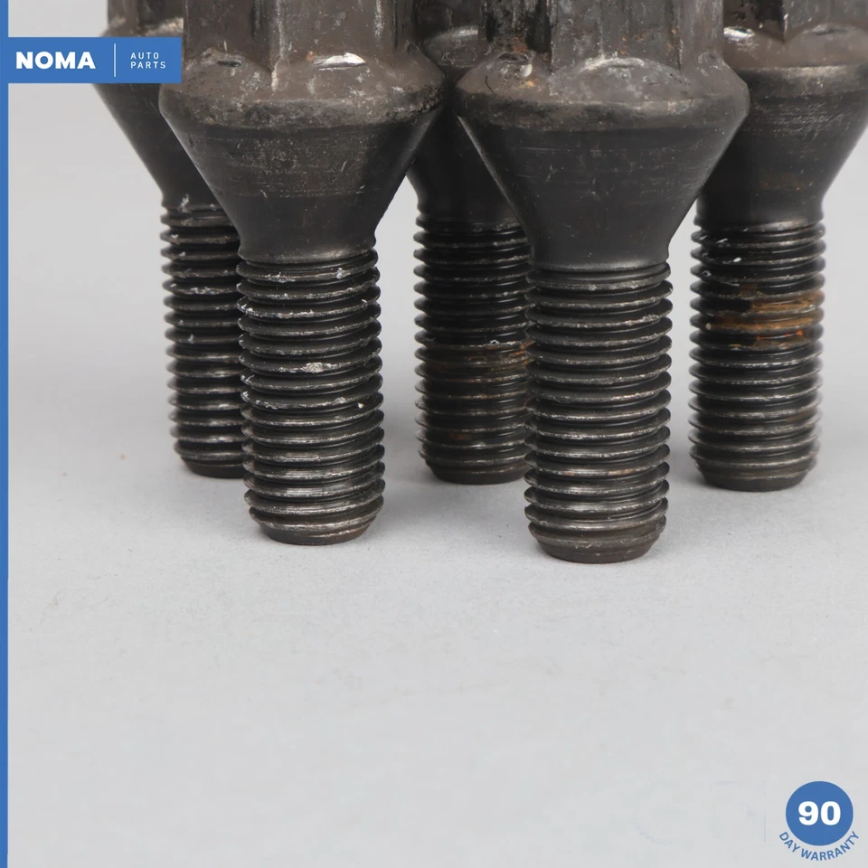 98-02 BMW Z3 E36 Roadster roda aro parafuso porcas conjunto de 5 36136781150 fabricante de equipamento original - Imagem 3 de 4