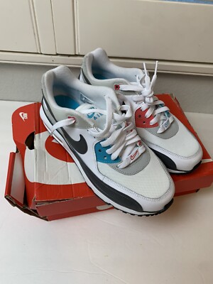 Nike Air Max Wright GS White/Iron Grey-Grey Fog Size 7Y  Shoes Sneakers New
