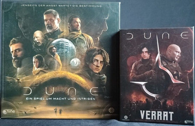 Dune + Dune Verrat - Gale force Nine Games - Ab 12 Jahren - Vollständig