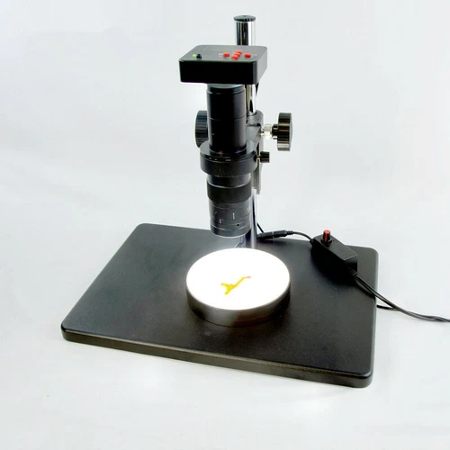 100V-240V Adjustable Brightness LED Ring Bottom Light Source Stereo Microscope - Bild 11 von 12