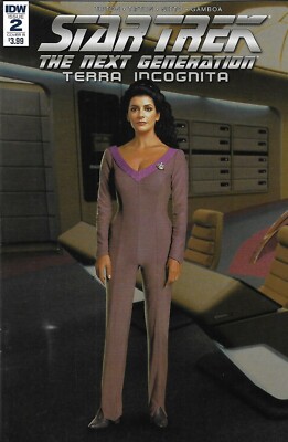 Star Trek Comic 2 The Next Generation Terra Incognita Cover B Variant 2018 IDW