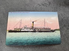 AK Schiffspost , Bodensee Dampfer Stadt Bregenz , 1927